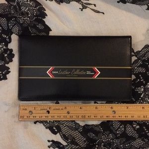 NWT genuine leather wallet made in Japan.